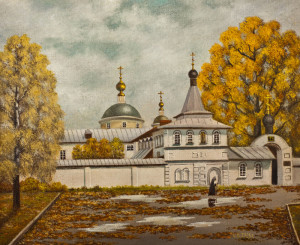Екатерининский монастырь. Картина (холст, масло) ныне покойного инока Сергия