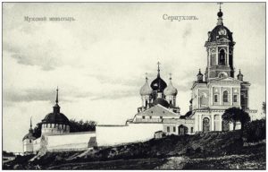 Старое изображение монастыря